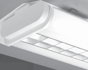 Rounded This versatile luminaire family can be surface, suspended or wall mounted individually and is designed for easy installation for continuous row applications.
