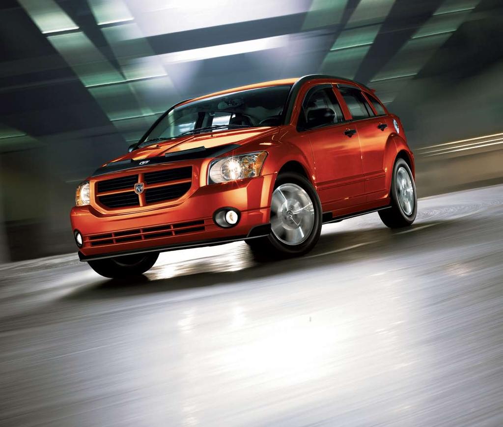 1 2 Attitude to spare Crank up Caliber s take-no-prisoners presence with Authentic Dodge Accessories by Mopar. Body Kit.