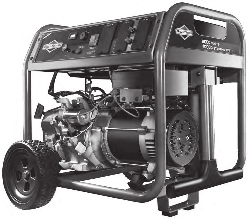 Portable Generator Operator s Manual This generator is rated in accordance with CSA (Canadian Standards Association) standard C22.2 No.