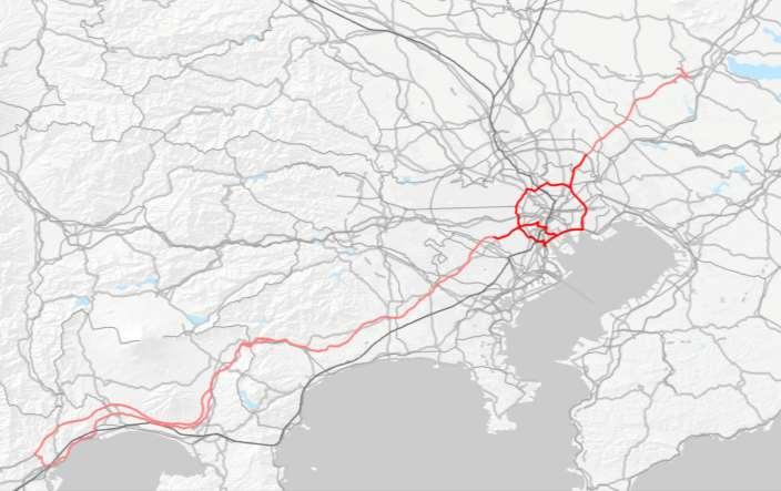 Field Operation Tests 15 Sites Expressway 300 km stretch in Tokyo Area Joban expressway Tokyo Metropolitan expressway Tomei
