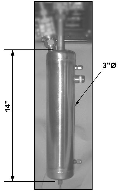 Figure shows the picture of TDA s -bed prototype desulfurization system.