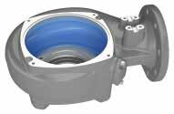 DESIGN Self-cleaning N-pump saves money Sustained high efficiency When solid object such as stringy fibrous material and modern trash, enter the inlet of a conventional pump, they tend to get caught