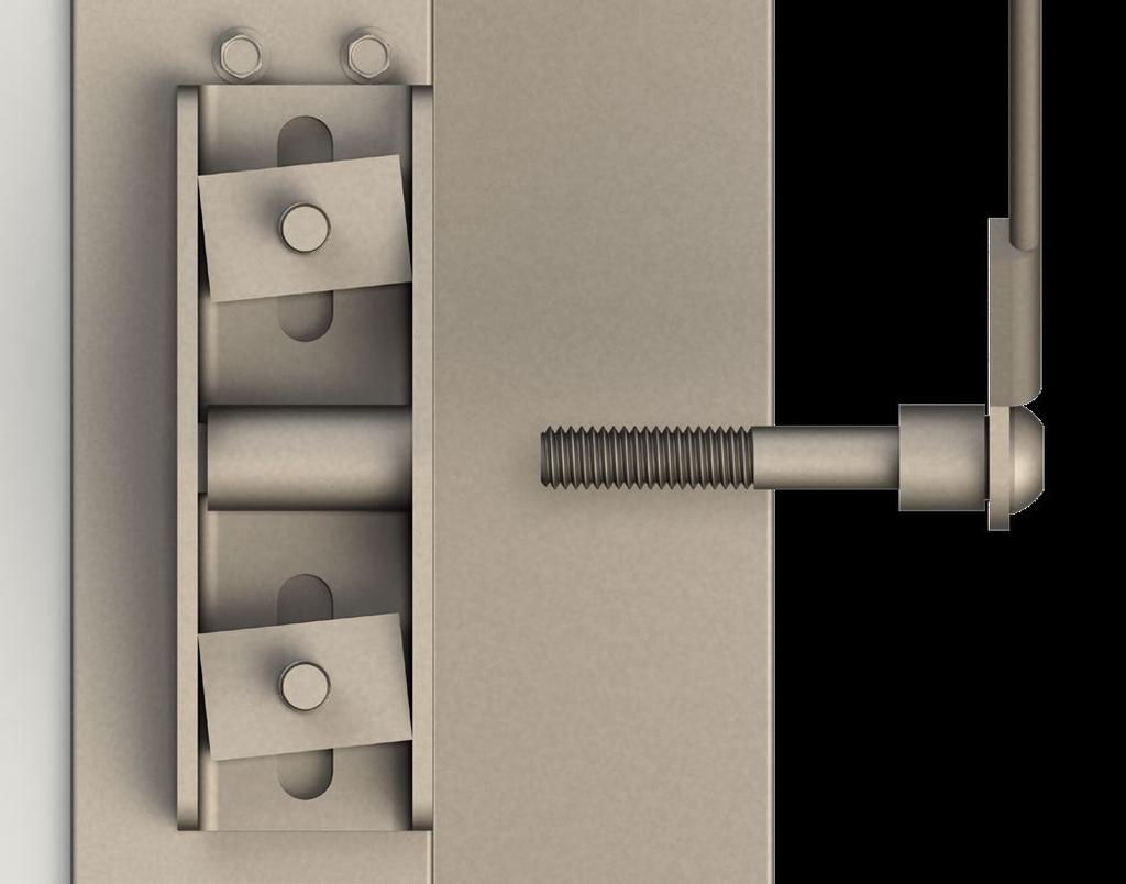 1. Using a hex key, remove the button head bolt (Fig. 6), two metal bushings (Fig.