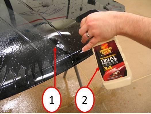 Inspection or a detail spray equivalent to the effected area (Fig. 3). Fig.