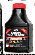 ALCO S SEMI-SYNTHETIC NO SMOKE TWO STROKE NO SMOKE TWO STROKE OIL. Mixing Instructions: See machine manufacturer s instructions.