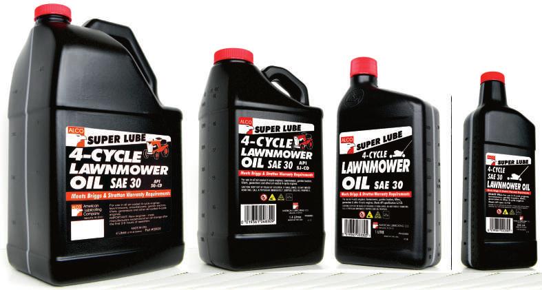ALCO S SUPER-LUBE 4-CYCLE LAWNMOWER OIL 4 Litres PART #02035 1.