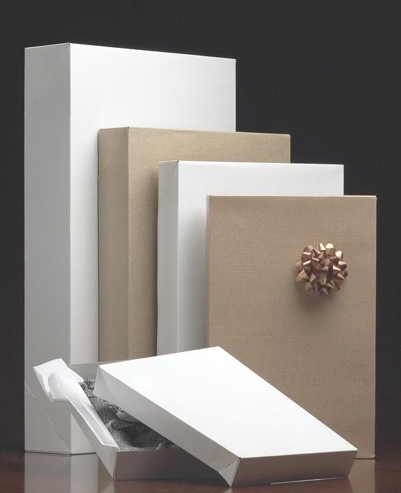 36 (PA-S) SIZE:S1A - 8x5x16", S3-11x6x21", S5-12x7x23" Color:White, Color Gift Boxes - Kraft Use these folding gift boxes for a variety of different giftware; such as mugs, steins, glasware etc.