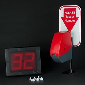 Security & Traffic Control Indoor / Outdoor Convex Mirror Turn-O-Matic Starter Kit 90-Basic Improve customer service with a digital "take-a-number" system.
