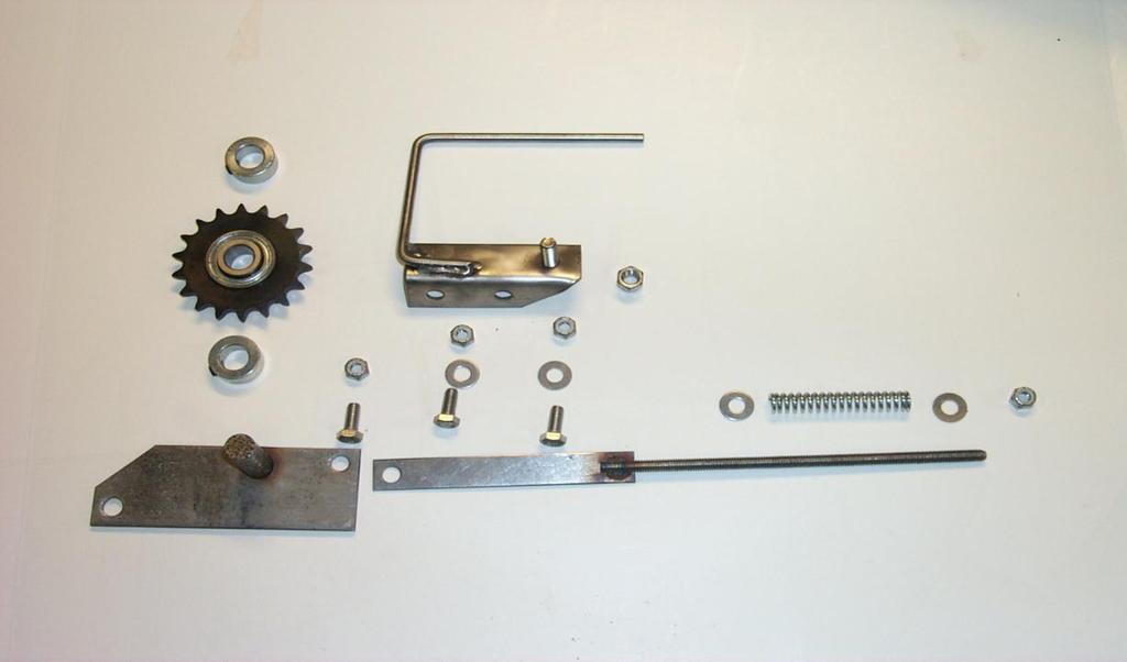 IDLER ARM TAKE UP ASSEMBLY ITEM PART # QTY.