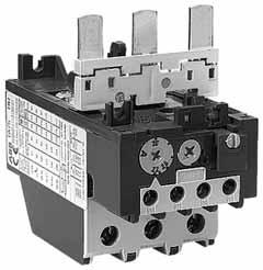 Thermal overload relays T... Technical data Load rating of auxiliary contacts TA25DU Function of the thermal overload relays Frame size TA.