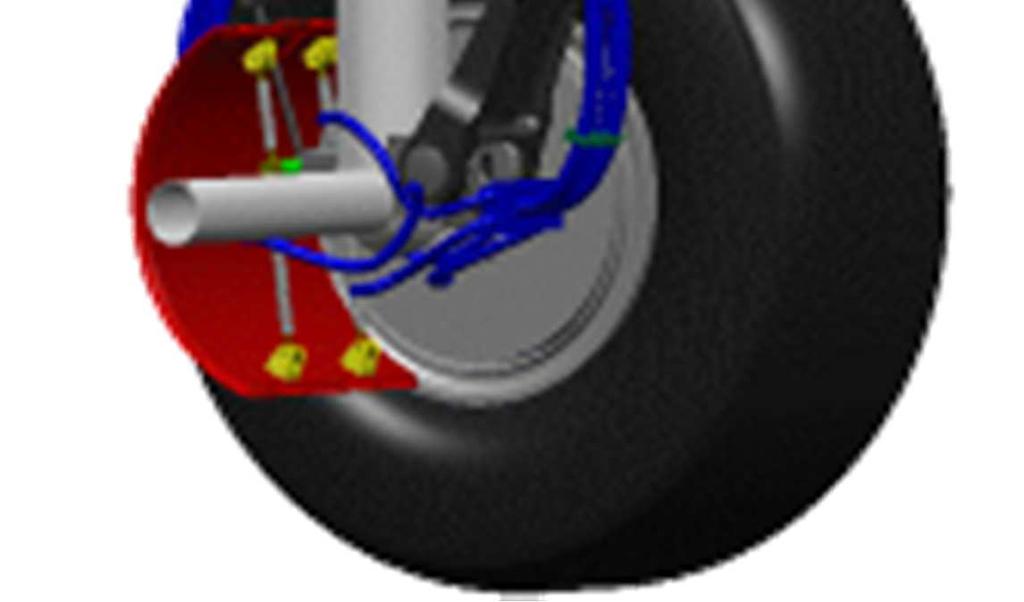 The study led to an optimised version of the deceleration plate and significant noise reduction. 1.3.2.