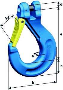 It is manufactured according to EN 1677-2 with the mechanical values of grade 12 and may be mounted directly into the chain in the pewag winner pro clevis system without the need for a connecting