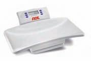 26 International Range Electronic Baby Scales M106600 Baby Scale Large LCD, 20 mm unit kg/lbs selectable Automatic zero setting Tare and hold function Power supply: mains adapter and rechargeable