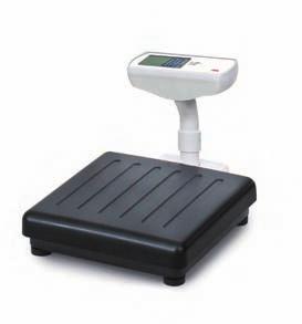 30 International Range Electronic Column and Floor Scales M305650 Floor Scale M305650-01 Column Scale Large LCD, 25 mm Automatic zero setting and function test Tare and hold function BMI (Body Mass