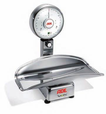 8 Class III approved Scales Mechanical Baby Scales M102300 Sliding Baby Scale Classical steel housing Robust lever system High precision sliding weights Comfortable baby tray, easy to clean 16 kg 10
