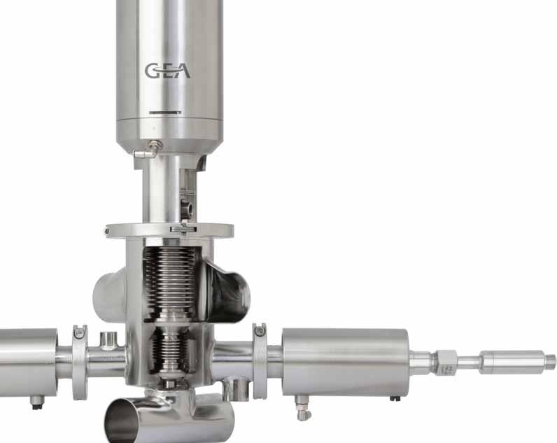 GEA Aseptomag valve technology - configuration key Aseptic double chamber valve DK Aseptic