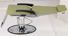 The S-II chair is available in either a manual pump base or a