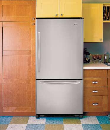 steel A B B 1 9 2 7 D E A B B 2 5 2 7 D E (Not pictured) With Stainless- Style Features and colors similar to ABB2227DE. ABB1927DE has 18.6 cu. ft. capacity; fits 30"-wide cabinet opening.