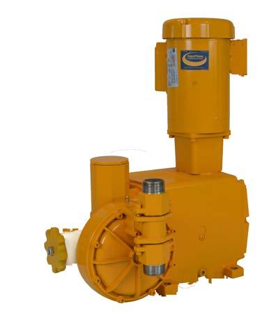 Features Flow capacities up to 920 GPH (Duplex) Pressure Up to 700 PSI Modular design in aluminum housing Metering accuracy +/- 1% Easy capacity controls manual/auto Built in safety Internal relief