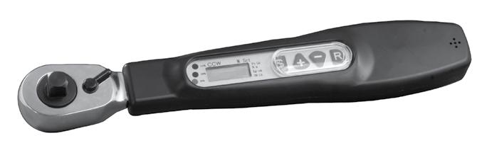 600-161 Digital Torque Wrench and 600-162 ench Stand Torque Wrenches Audible beeping warning sound when the