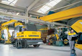High-performance service Knowledge ensures value Solid basis When you buy a Liebherr telescopic handler, you enter a solid, long-term partnership.