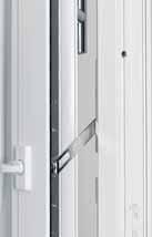 This security package is also available with an automatic lock (S-5 S Automatik) which automatically locks your entrance door when it is pulled shut.