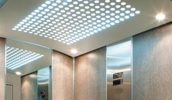 11 Options: lighting LED lighting LED lighting can provide energy savings of at least 50%, with respect to other systems such as fluorescent lights or halogen lamps.