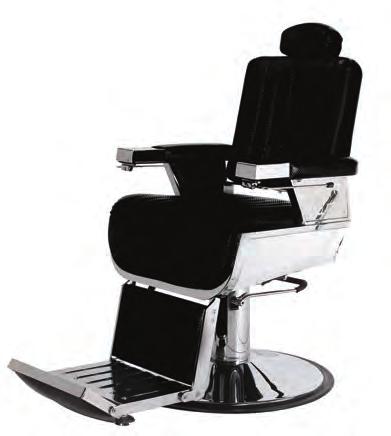 2 66 Seville Barber Chair The Seville Barber Chair features padded and