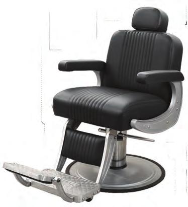 manufacturer of chairs, the great-looking, world-class Cobalt Barber Chair is guaranteed to  Includes a cast aluminum footrest that works in sync with back recline, extended