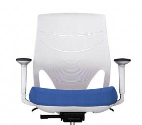 aluminium arm option, 60º Swivel armrest movement allowing
