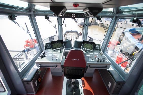 TUGS TITLE SUBTITLE ASD TUG 3213 (optional - sample is given in the notes below) WHEELHOUSE LAYOUT ERGONOMICS COMFORT Modern and