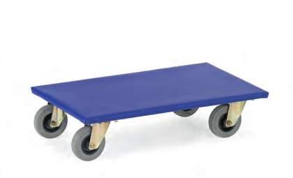 146 Dollies for furniture 2350 2352 With platform made of beech plywood, with non-slip coating.