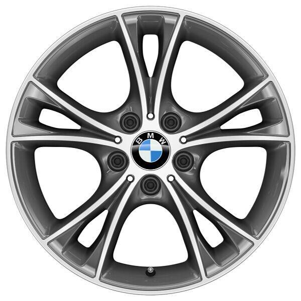 STD STD Wheels 18" Light alloy Star-spoke wheels style 276-with performance run-flat tires ZSP Code: 2B9 Style: 276 Front: 188.