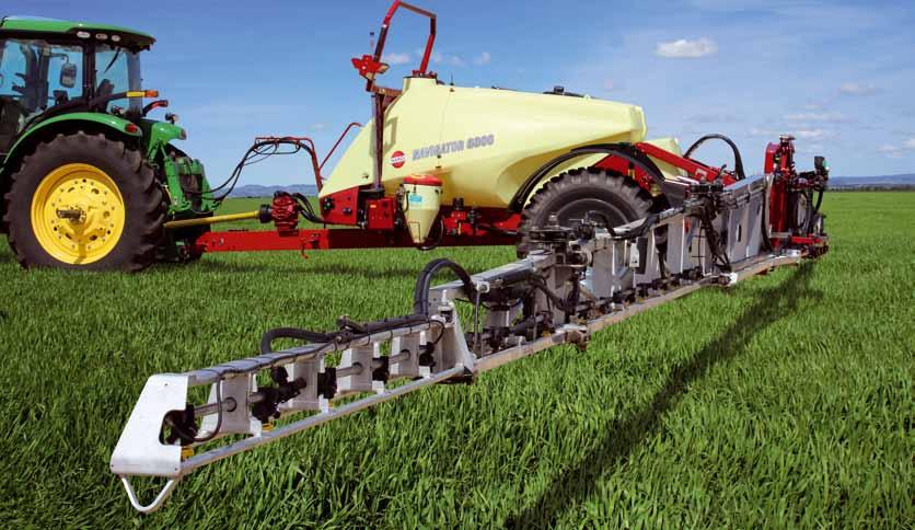 B3-30 to 36 Major The POMMIER B3 is a tri-fold boom, specially designed for trailed sprayers, that gives farmers an incredibly strong and robust alternative to tradition steel booms.