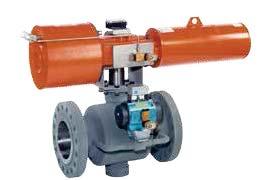 The actuating torque is defined by the range of application, the operating conditions and the design of