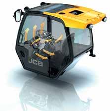 THE WHOLE POINT OF ANY CAB IS TO PUT THE OPERATOR IN CONTROL, AND JCB LOADALL DOES THIS WITH SIMPLICITY AND STYLE.