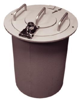 PET Sharps Container Shield The Capintec PET sharps container shield is constructed to stand alone or to be recessed within a countertop.