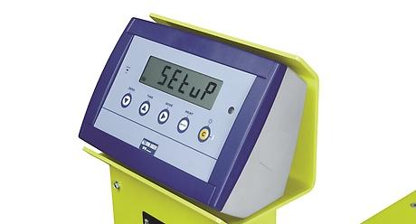precise and functional; ideal for checking incoming goods, avoiding overloads and determining shipping weights.