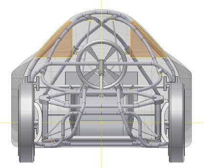 The process of CAE was introduced from CAD to FEM with iterative optimization for weak points.