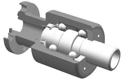 Airflex Single Passage Rotorseals Component Part s Types AA2, B3 and C2 Item 1 Housing 2 Copper Gasket 3