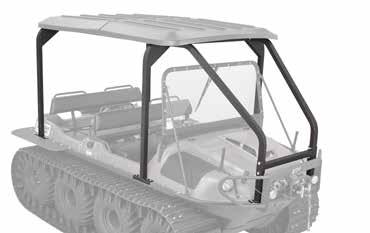 For unpredictable and extreme terrain comes additional protection for the ARGO 6x6 models.