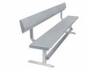 Accessories Standard Comfort Deluxe Team Benches All Star Bleachers hasn t forgotten the players on the field, we offer 3 team bench solutions on game day or during practice.