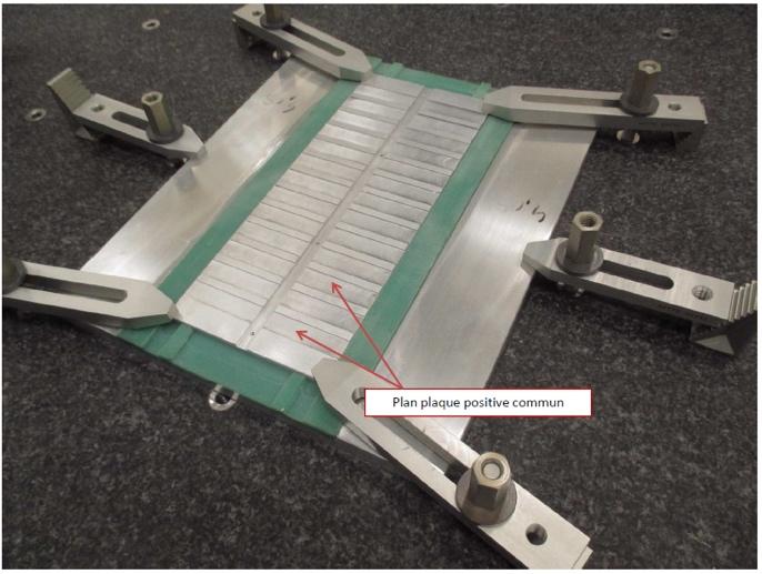 Clamping system re-design Multicontact strips