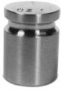 SPECIALTY - NIST Troy Cylindrical/Leaf Weights Troy Ounce Class F Weight Part # Height Diameter Price Accredited Certificate 500 oz t 12719 6 5/16 in (160.3 mm) 5 in (127.0 mm) $995.00 $75.