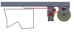 The DICTAMAT 50 KP is screwed either from above to the rail or fixed from below to or in the rail Dimensions 3 209 5.5 Ø5.5 Ø6.