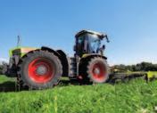 In the regions shown on the right tractors differ significantly in their engine power, but also in their driving comfort and transmission technology.