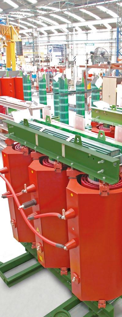 Since their appearance and introduction in the electric market, Cast Resin Transformers (CRT) have won an important position in every sector due to: The use of special epoxy self-extinguishing resins