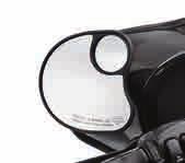 These Fairing Mount Mirrors de-clutter the handlebar and add a contemporary aero style to your ride.
