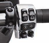 550 CONTROLS Hand Controls A. SWITCH HOUSING KIT CHROME Convert your handlebar switch housings from black to brilliant chrome. Complete kit includes left and right housings sets.