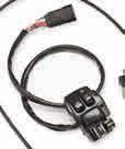 77197-08 Fits 08-13 FLHR models. H. HANDLEBAR SWITCH CONTROL KIT Updated for use with 07-later models equipped with clutch interlock system.